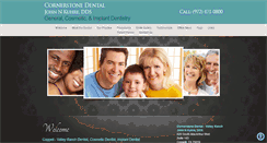 Desktop Screenshot of cornerstone-dental.com